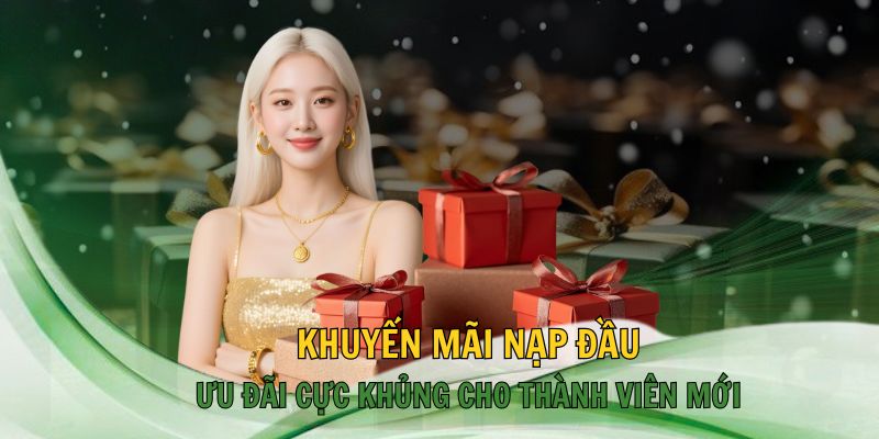 🎁 Khuyến Mãi Nạp Đầu – Ưu Đãi Cực Khủng Cho Thành Viên Mới